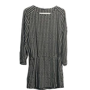 H&M Black and White Dress